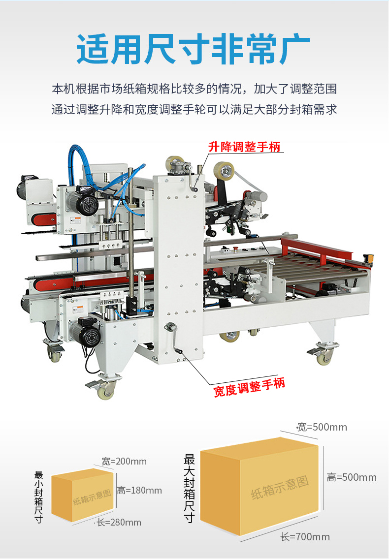 工字型封箱機(jī)常見問題及解決方案